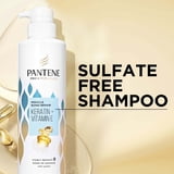 Pantene Sulfate-Free Pro-V Miracles Bond Repair Keratin + Vitamin E Shampoo, 13.5oz and Miracle Rescue Deep Repair Conditioner, 8oz