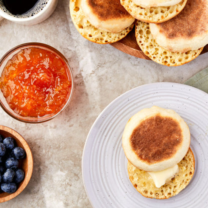 Great Value Original English Muffins, 12 oz Bag, 6 Count (Refrigerated)
