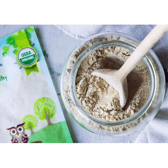 Organic Barley Flour, 25 Pounds - Non-GMO, Kosher, Raw, Vegan - by Food to Live