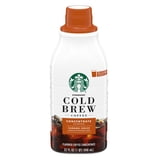 (2 pack) Starbucks Caramel Dolce Flavored, Cold Brew Coffee Concentrate, Iced Coffee, 32 fl oz