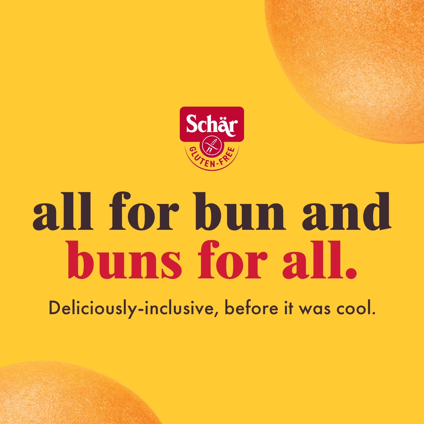 Schar Gluten Free Hamburger Buns, Shelf-Stable, 10.6 oz (4 Count)