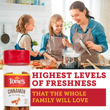 Tone's Cinnamon Sticks, 1 oz