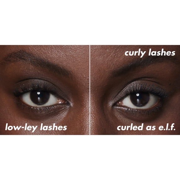 e.l.f. Lash 'N Roll Curling & Lifting Mascara, Deep Brown, 0.32oz