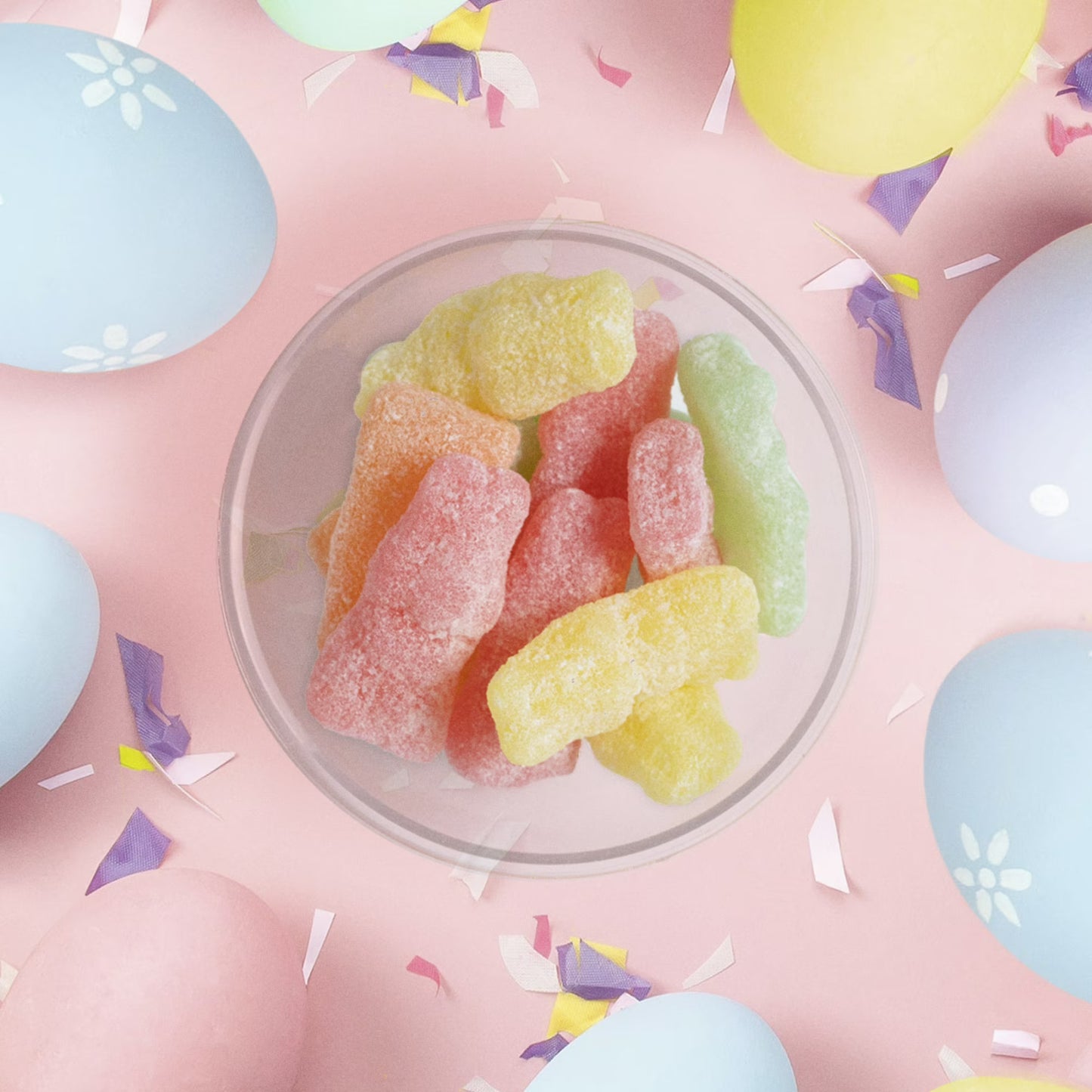 SOUR PATCH KIDS Bunnies Soft & Chewy Easter Candy, 18 Snack Packs