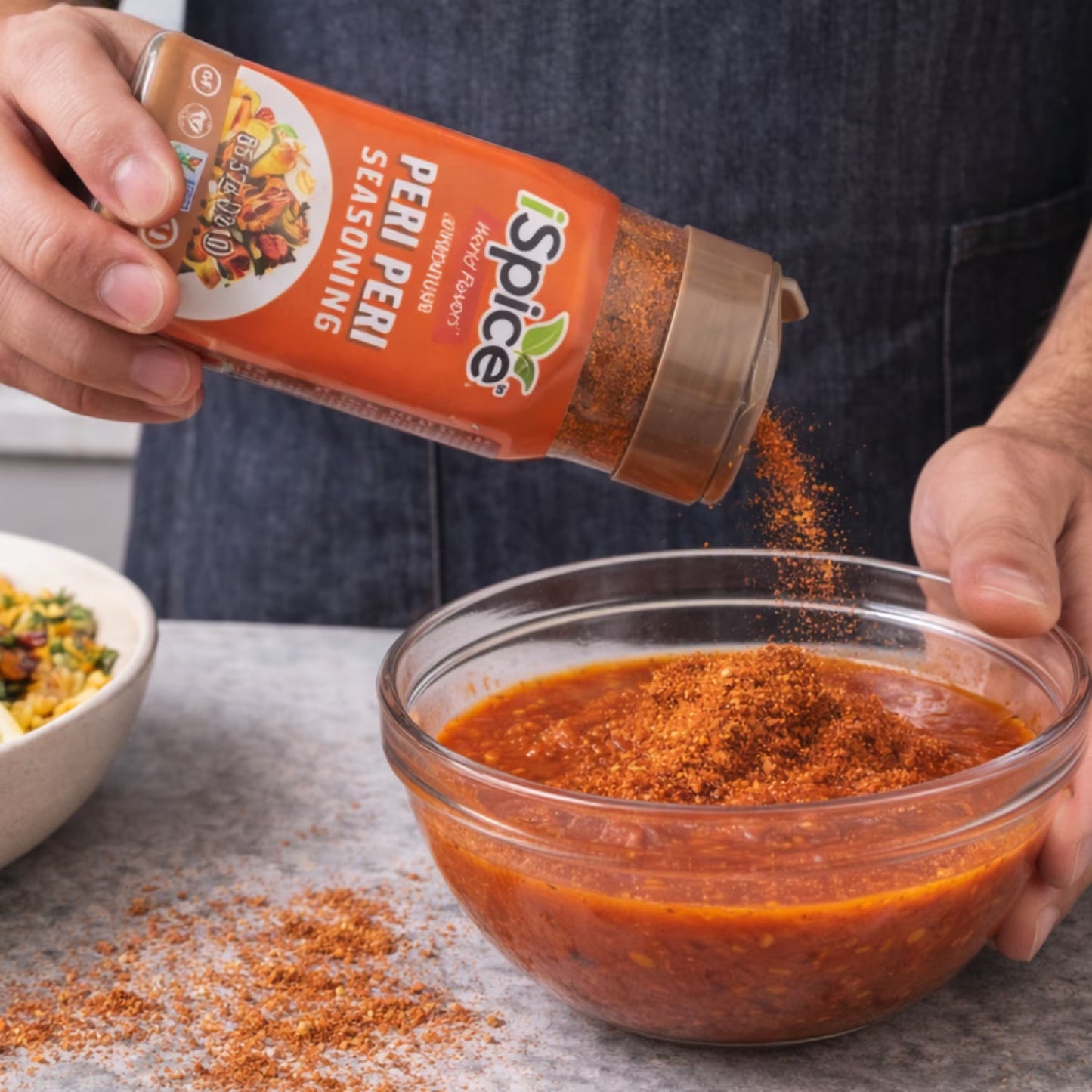 iSpice | Peri Peri Seasoning | 5.78 oz | Mixed Spice Seasoning | Halal | Kosher | Non GMO