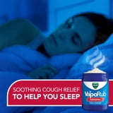 Vicks VapoRub Topical Chest Rub and Analgesic Ointment, Cough Medicine for Cough Relief, 1.76 oz