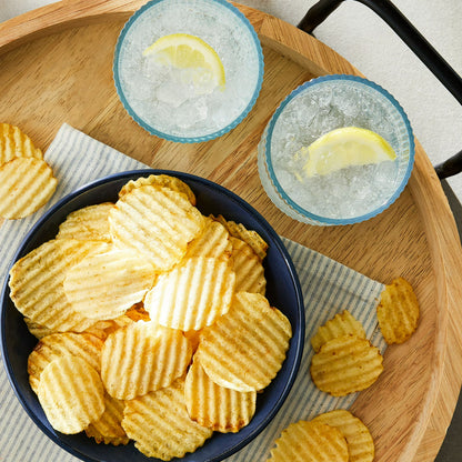 Great Value Lightly Salted Wavy Potato Chips, 7.5 oz