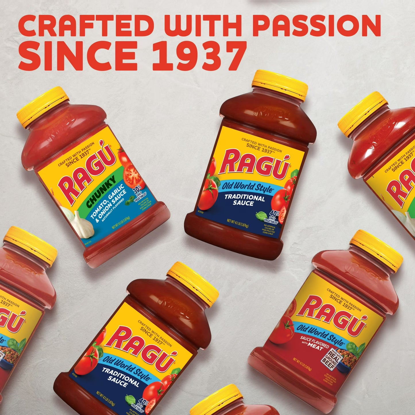 RAGU Chunky Tomato Pasta Sauce, with Garlic and Onion, 66 oz