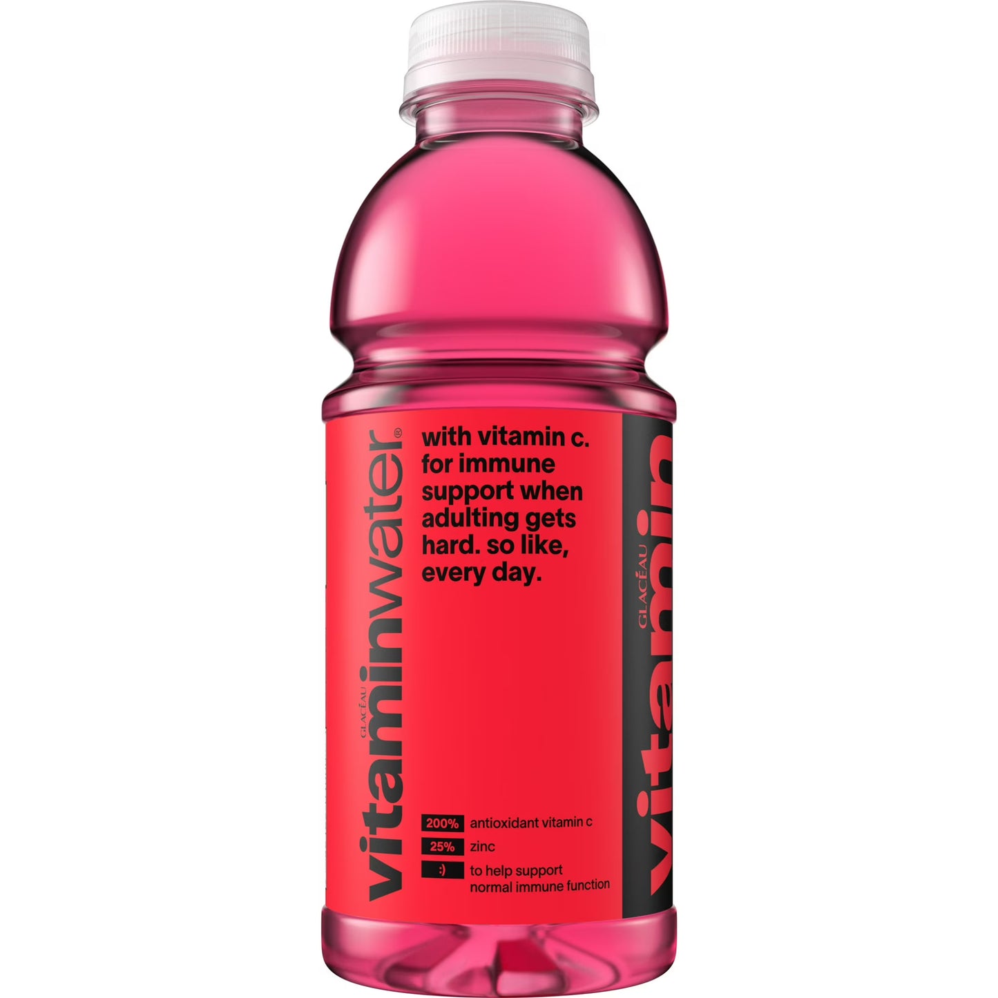 vitaminwater Power-C Dragonfruit Flavored Water Beverage Bottle, 20 fl oz