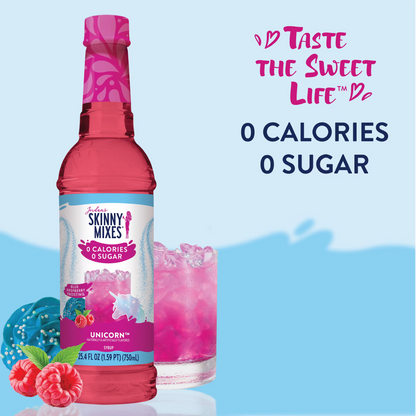 Jordan's Skinny Mixes Sugar Free Unicorn Syrup, 25.4 Fl Oz