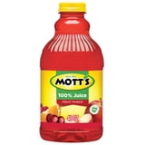 (2 pack) Mott's 100% Juice Fruit Punch Juice, 48 fl oz Bottle