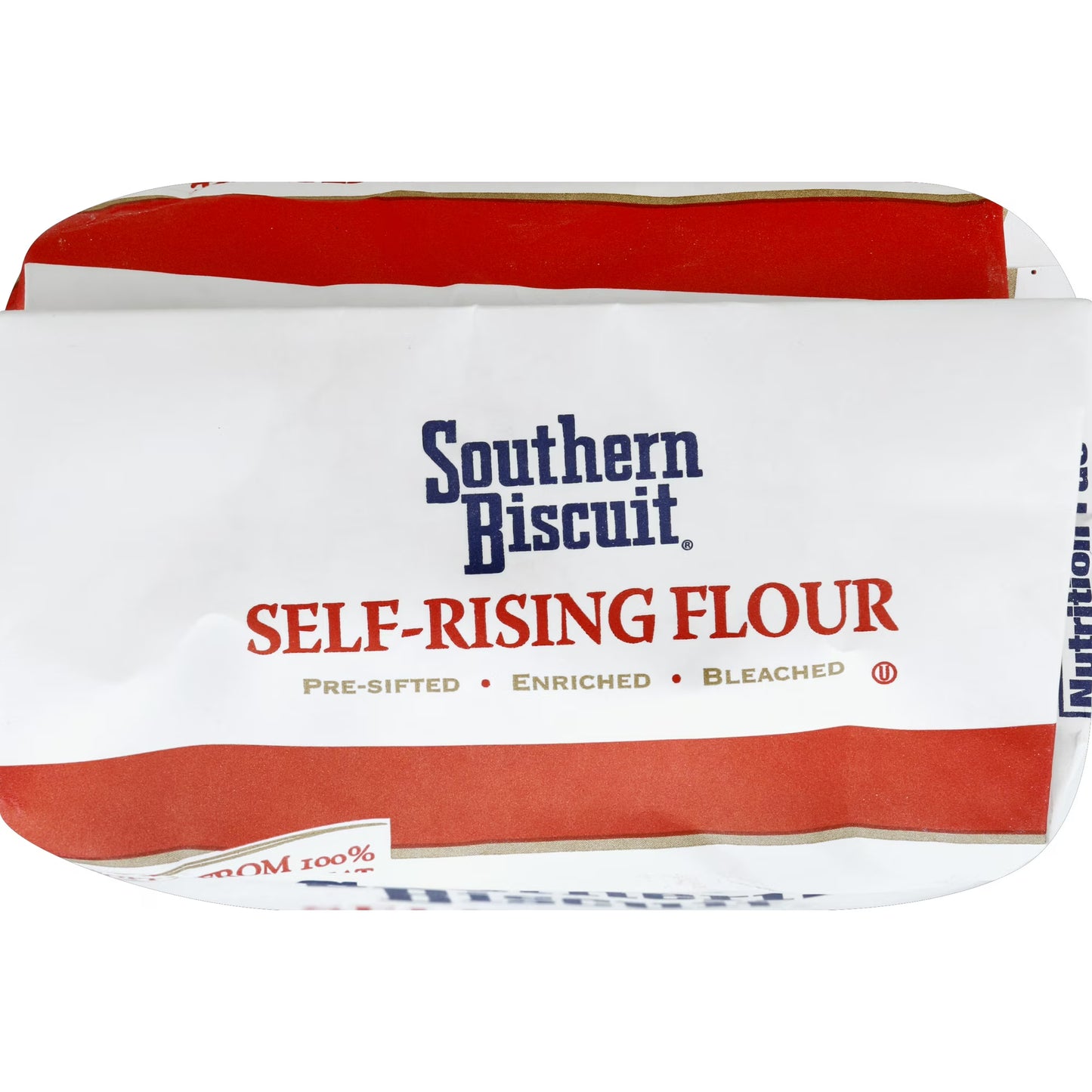 (4 pack) Southern Biscuit Self-Rising Flour, 100% Soft Wheat, 80 oz Bag