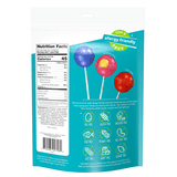 YumEarth Organic Duo Pops, Lollipops with Fruit Chew Centers - Allergy Friendly (Top 9 Free), No Artificial Dyes, Non GMO, Gluten Free,
