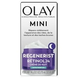 Olay Skin Care Regenerist Retinol 24 + Peptide Facial Moisturizer, Fragrance-Free, Trial Size 0.5 oz
