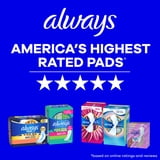 Always Radiant with FlexFoam Pads, Size 3, Extra Heavy, Wings, 40 Count