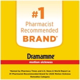 Dramamine Kids Chewable, Motion Sickness Relief, Grape Flavor, 8 Count