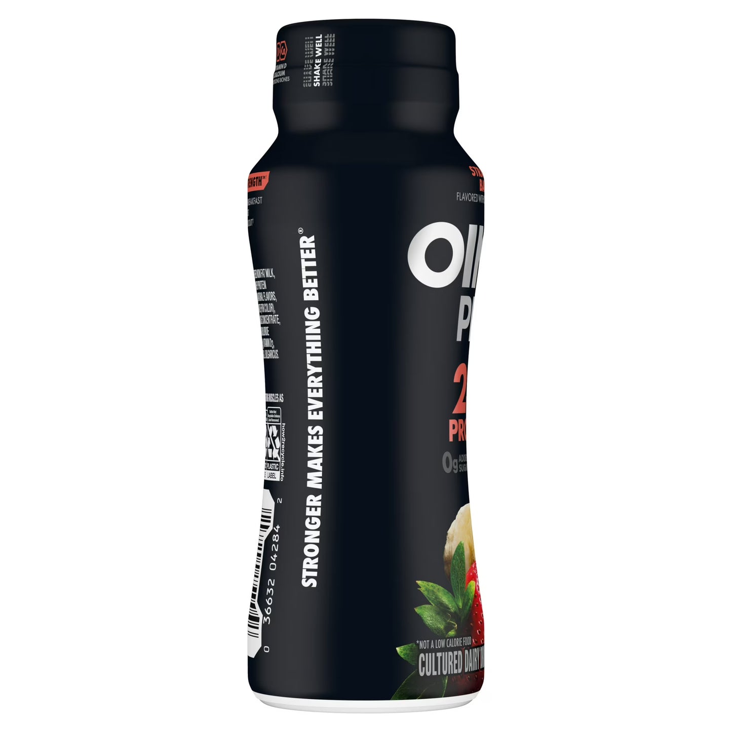 Oikos Pro 23g Protein, Strawberry Banana Cultured Dairy Drink Bottle, 7 fl oz