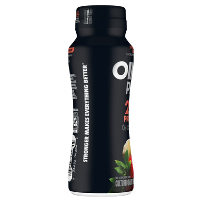 Oikos Pro 23g Protein, Strawberry Banana Cultured Dairy Drink Bottle, 7 fl oz