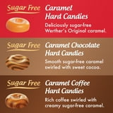 Werthers Original Hard Sugar Free Assorted Flavors, Caramel Coffee, Caramel Chocalate, Caramel Candy 7.7 oz