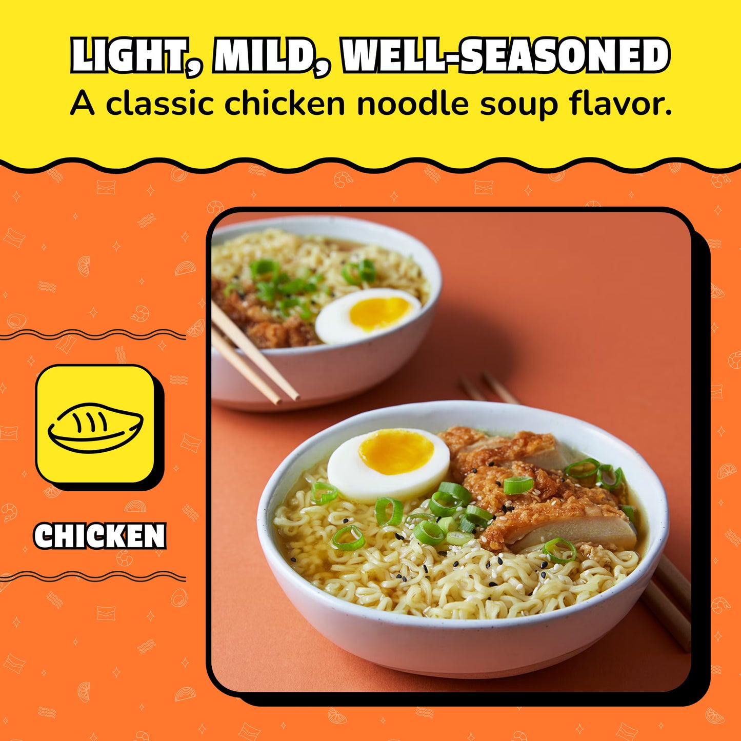 Maruchan Ramen Noodle Soup, Chicken Flavor Instant Noodles, 3 oz
