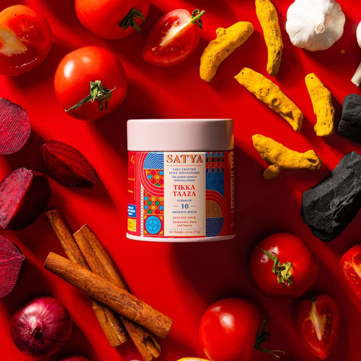 Satya Blends, Tikka Taaza, Tomato, Smoky, Tikka Masala Seasoning 2.5 oz