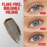 Revlon ColorStay Full Time Mascara, Buildable Volume, 403 Natural Brown, 0.25 fl oz