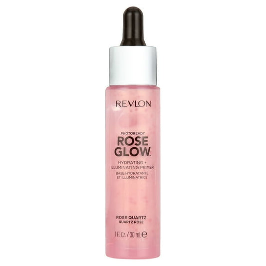 Revlon PhotoReady Rose Glow Primer, Hydrating + Illuminating, Rose Quartz