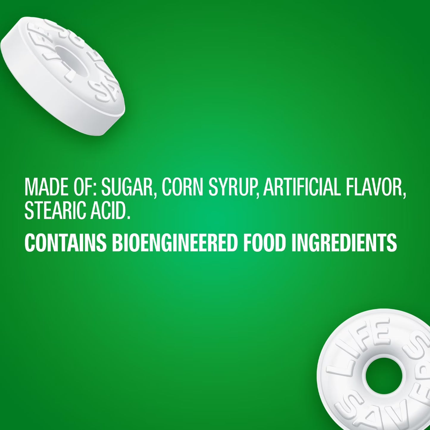 Life Savers Wint-O-Green Breath Mints Hard Candy - 6.25 oz Bag