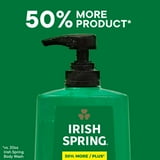 Irish Spring Body Wash for Men, Moisture Blast Body Wash Pump, 30 Oz