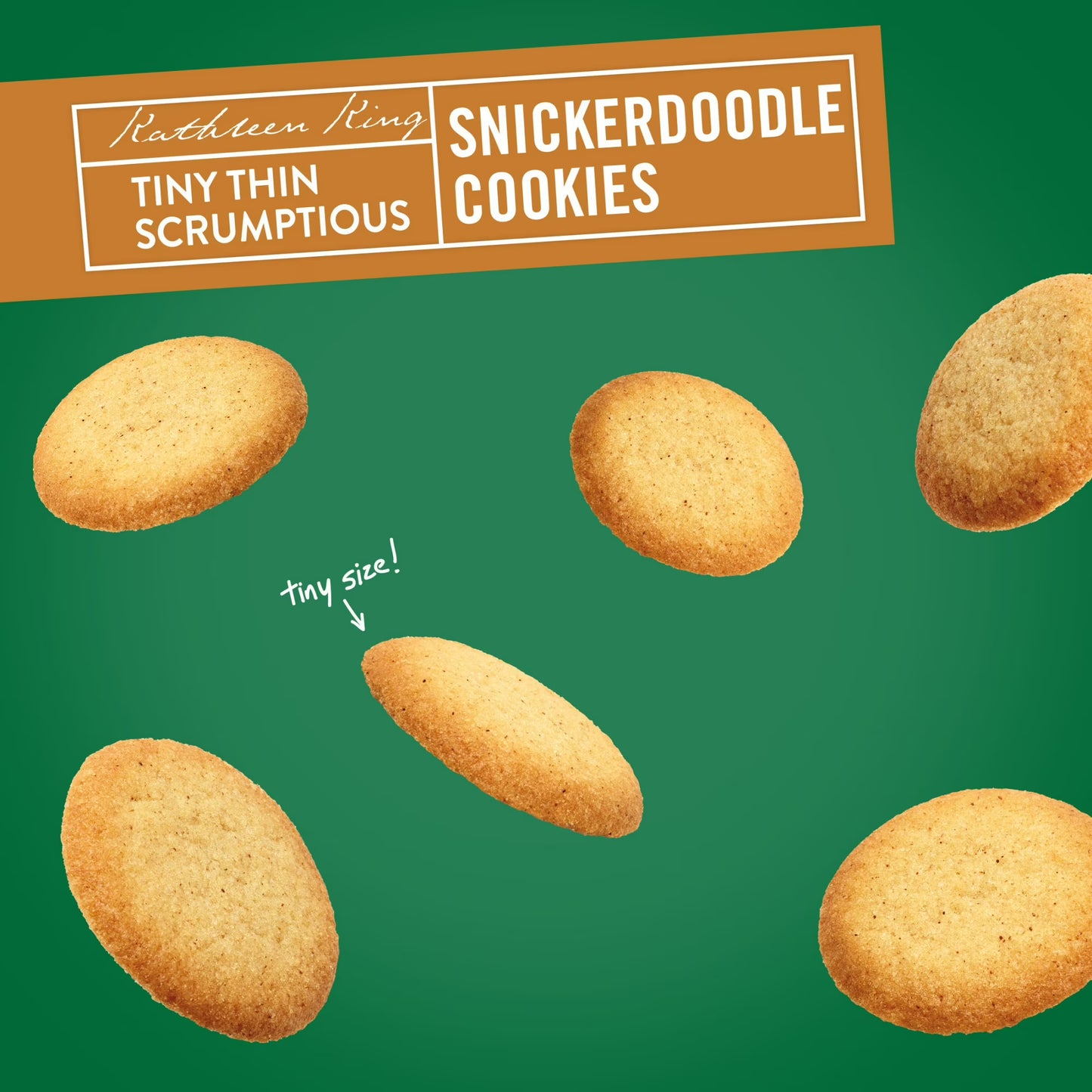 Tate's Bake Shop Tiny Snickerdoodle Cookies, 5.5 oz