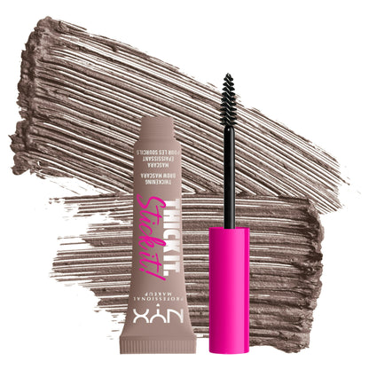 NYX Professional Makeup Thick It Stick It Thickening Brow Gel, Cool Blonde
