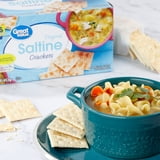 (4 pack) Great Value Saltine Crackers, 16 oz, 4 Count