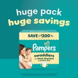 Pampers Swaddlers Fragrance Free Baby Diapers Size 1, 160 Count (Select for More Options)