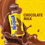 (2 pack) Nesquik Chocolate Milk, Ready to Drink, Low-fat Milk, 12 Bulk Pack, 8 fl oz Bottles