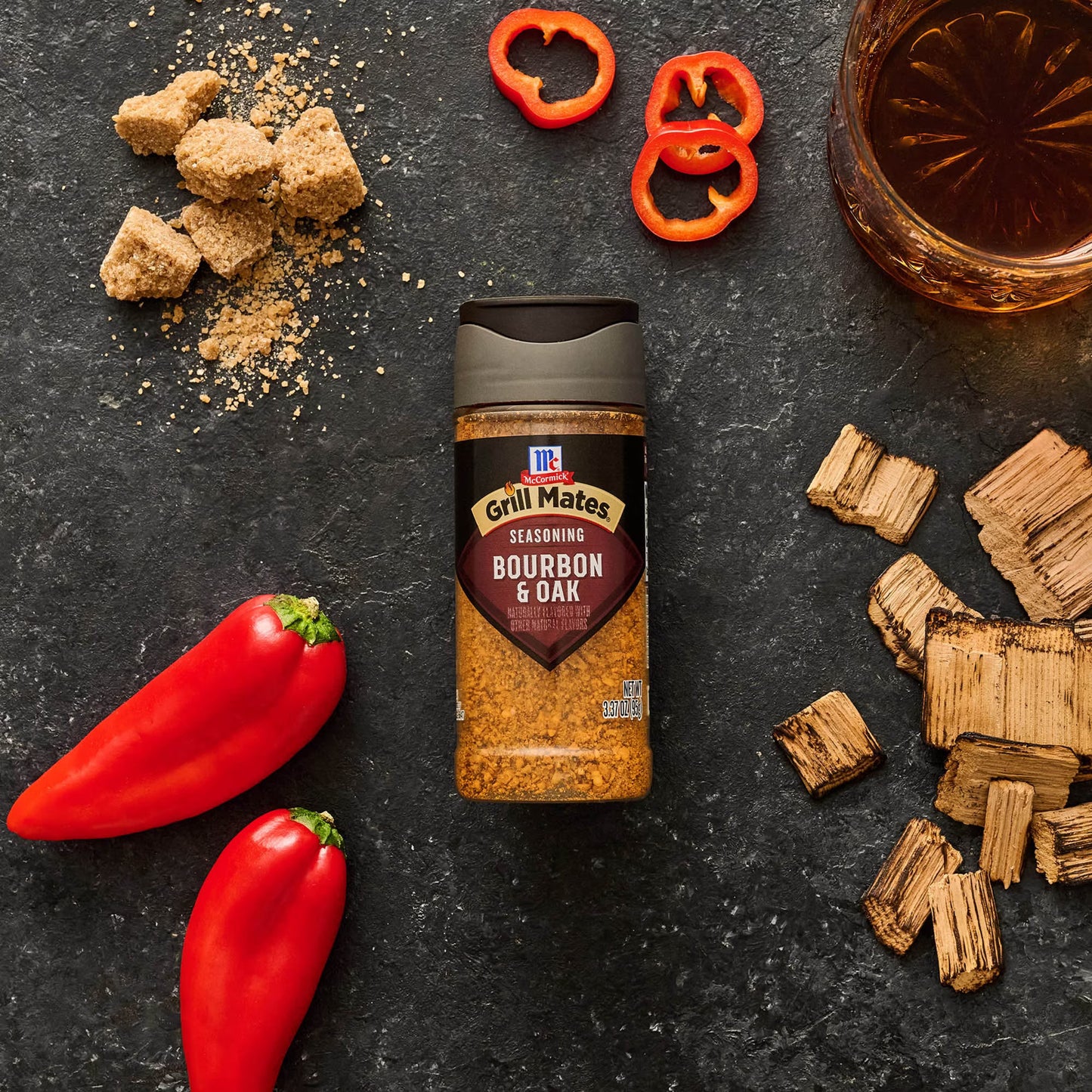 Grill Mates Bourbon & Oak Seasoning, 3.37 oz Bottle