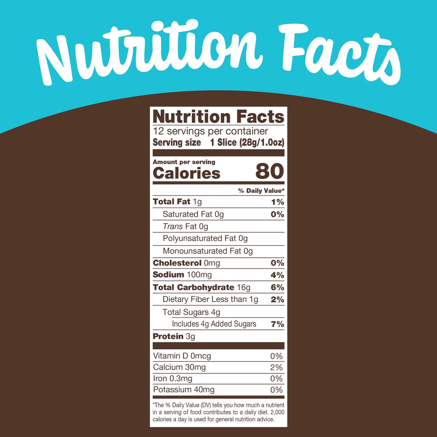 Nature's Own Hawaiian, Non-GMO Small Loaf Bread, Sandwich Bread, 12 oz Loaf