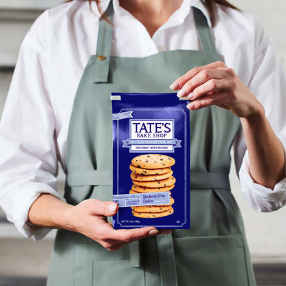 Tate's Bake Shop Blueberry Crisp Cookies, Limited Edition, 7 oz Bag