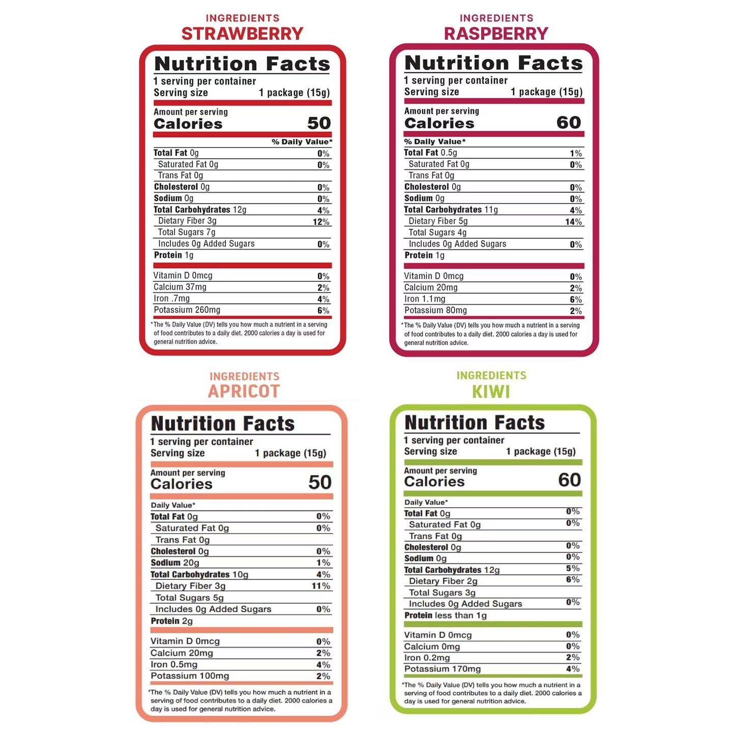 Nature’s Turn Freeze-Dried Fruit Crisps, Sour Variety Pack, No Added Sugar, Healthy Fruit Crisp Snack for School Lunches, 16 Pack (0.53 oz Each)