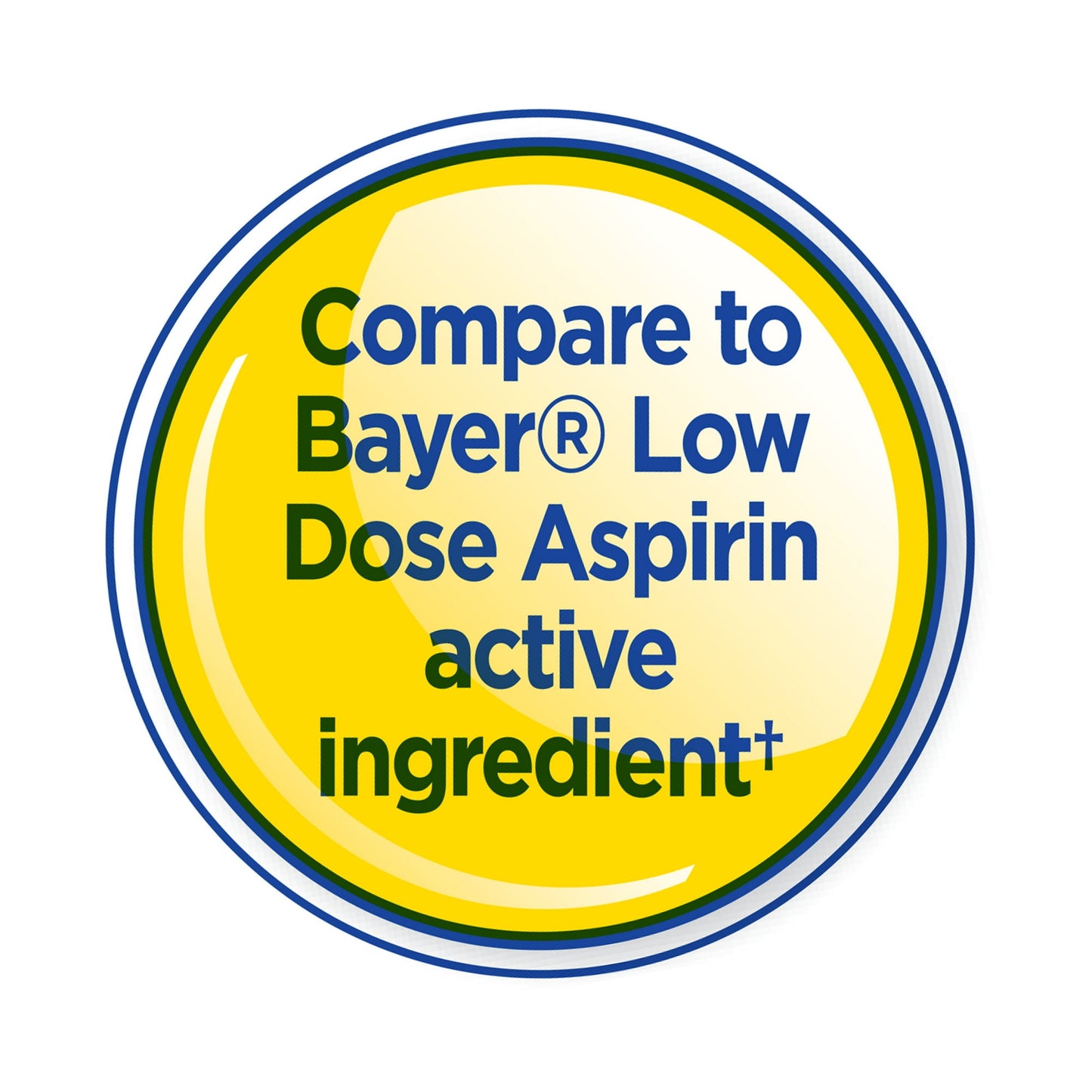 Equate Low Dose Aspirin Pain Relief Safety Coated Tablets, 81 mg, 500 Count, Compare to Bayer Low Dose Aspirin Active Ingredient