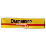 Dramamine Kids Chewable, Motion Sickness Relief, Grape Flavor, 8 Count