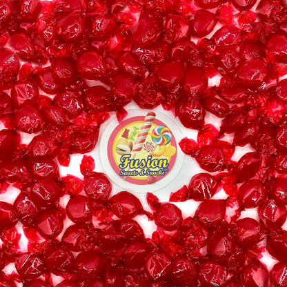 Cinnamon Discs Hard Candy - Bulk 1 Pound (Approx 75 Pieces) Individually Wrapped Red Cinnamon Candies - Holiday Bulk Cinnamon Candy