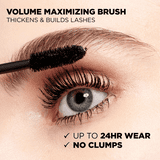 L'Oreal Paris Voluminous Original Washable Bold Eye Mascara, Carbon Black