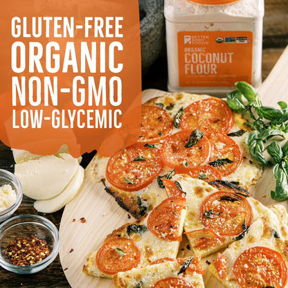 BetterBody Foods Organic Coconut Flour, Grain-Free Flour, 2.25 lbs