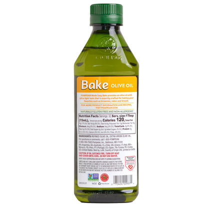 Pompeian Made Easy Bake Olive Oil - 16 fl oz