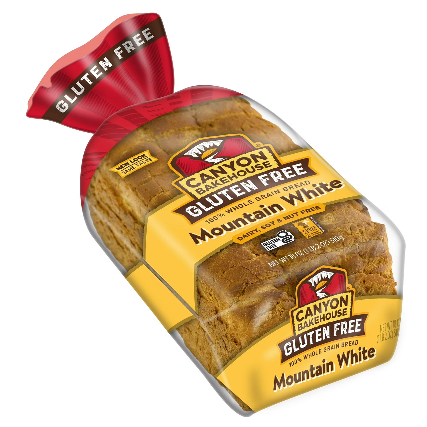 Canyon Bakehouse Mountain White Gluten Free White Bread Loaf, 18 oz., Frozen