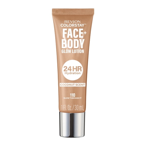 Revlon ColorStay Face & Body Glow Lotion, Luminizing, 110 Glow Through It