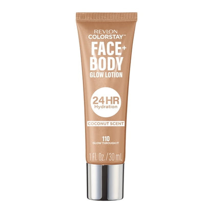 Revlon ColorStay Face & Body Glow Lotion, Luminizing, 110 Glow Through It