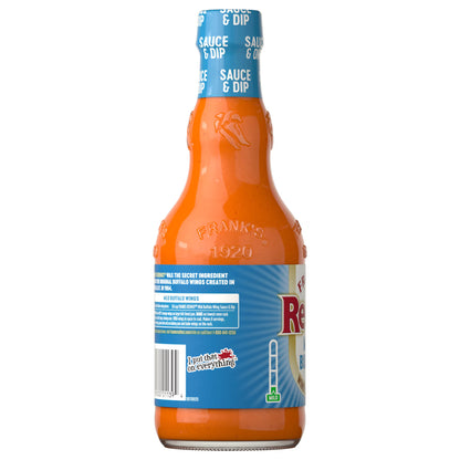 Frank's RedHot Kosher Mild Wings Hot Sauce, 12.0 fl oz Bottle