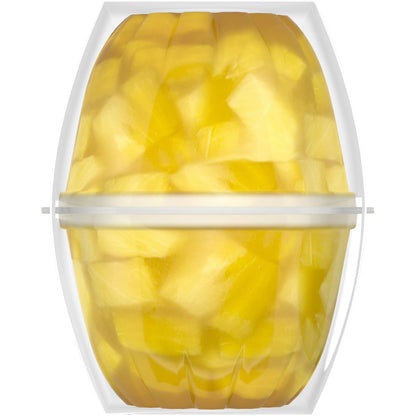 (4 pack) Dole Fruit Bowls Pineapple Tidbits in 100% Fruit Juice, 4 oz Cups (4 Pack)