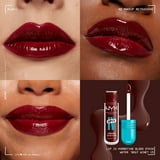 NYX Professional Makeup Lip IV Hydrating Lip Gloss Stain with Coconut Water, Water bout Wine, 0.16 fl oz